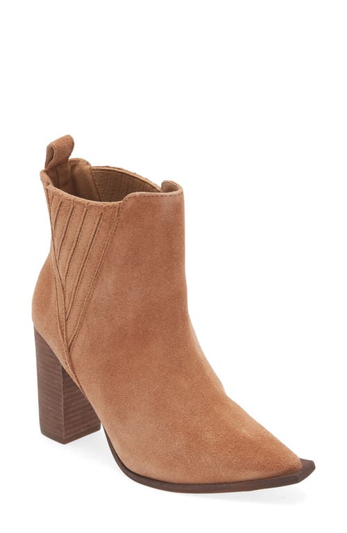 Astro Pointed Toe Chelsea Boot in Caramel
