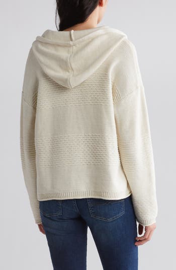 Lucky Brand Mixed Stitch Pullover Sweater