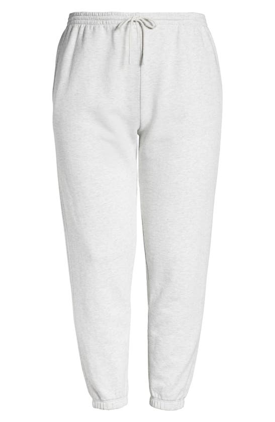 Shop Vince Essential Joggers In Light H Grey