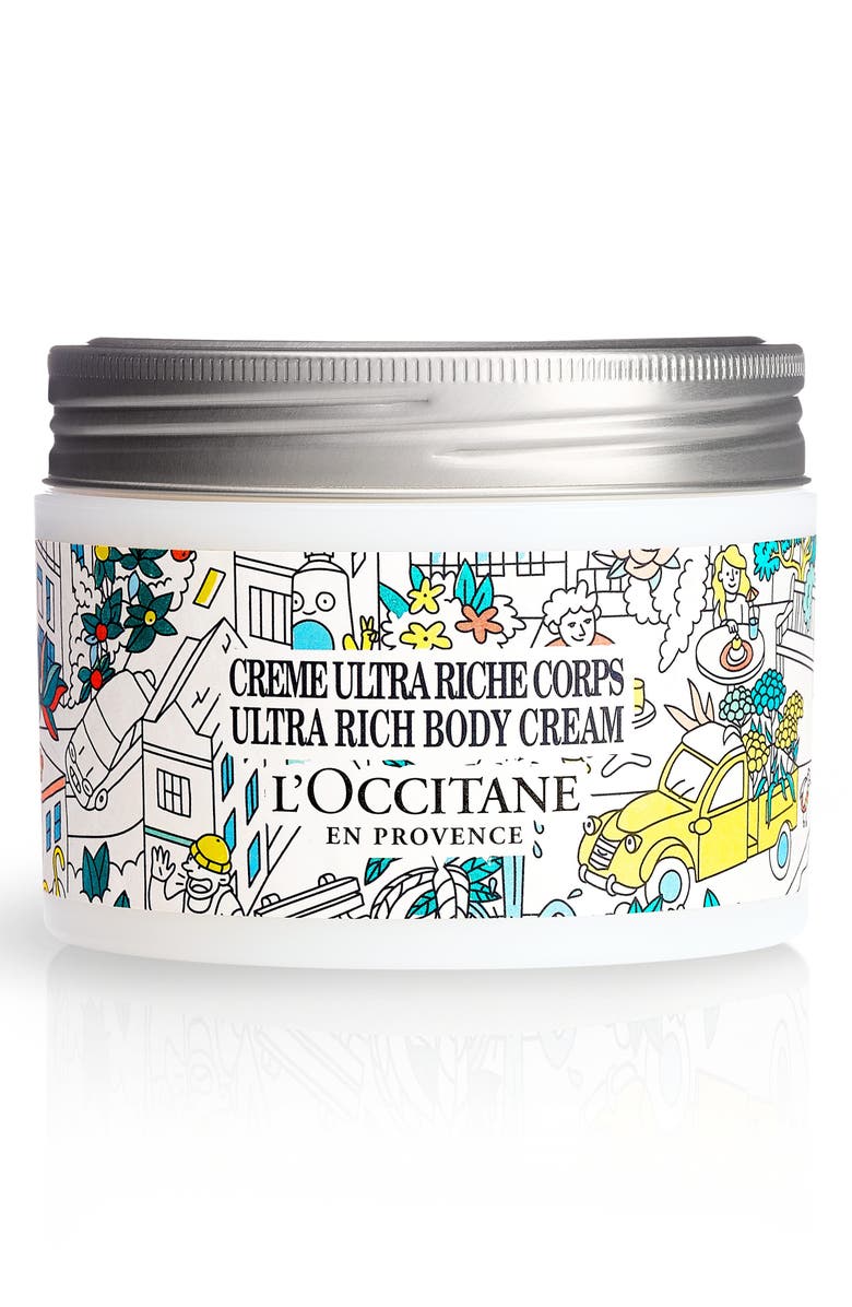 L'OCCITANE x OMY Shea Butter Ultra Rich Body Cream, Main, color, NO COLOR