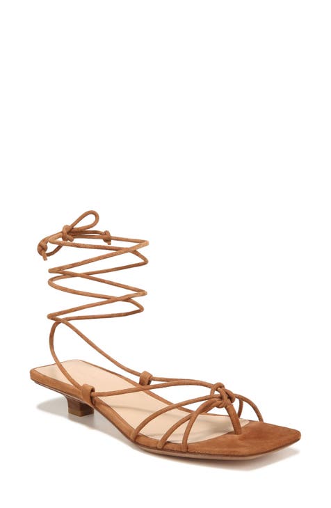 Foley Ankle Wrap Strappy Sandal (Women)