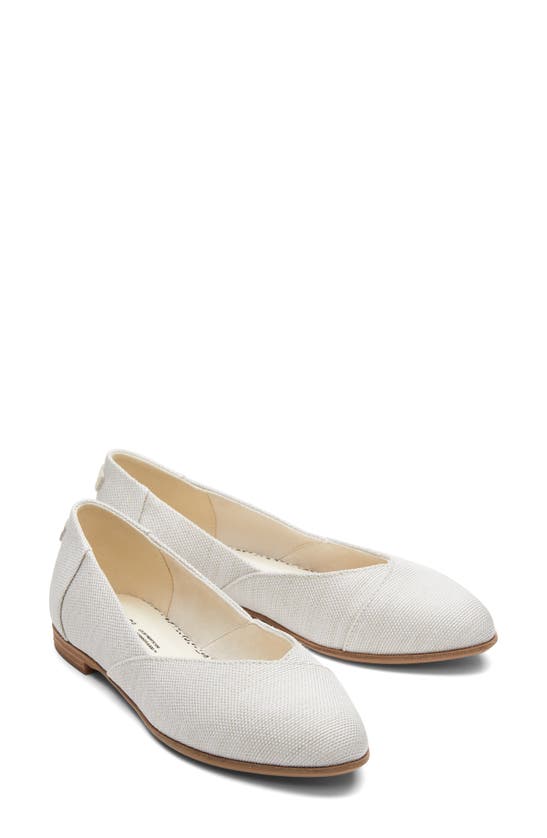 Shop Toms Jutti Neat Flat In Tan