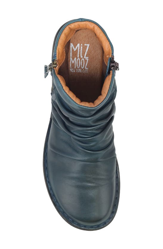 Miz Mooz Pleasant Bootie In Ocean Leather