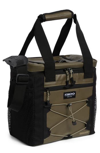 Shop Igloo Maxcold Voyager 12-can Insulated Tote In Black