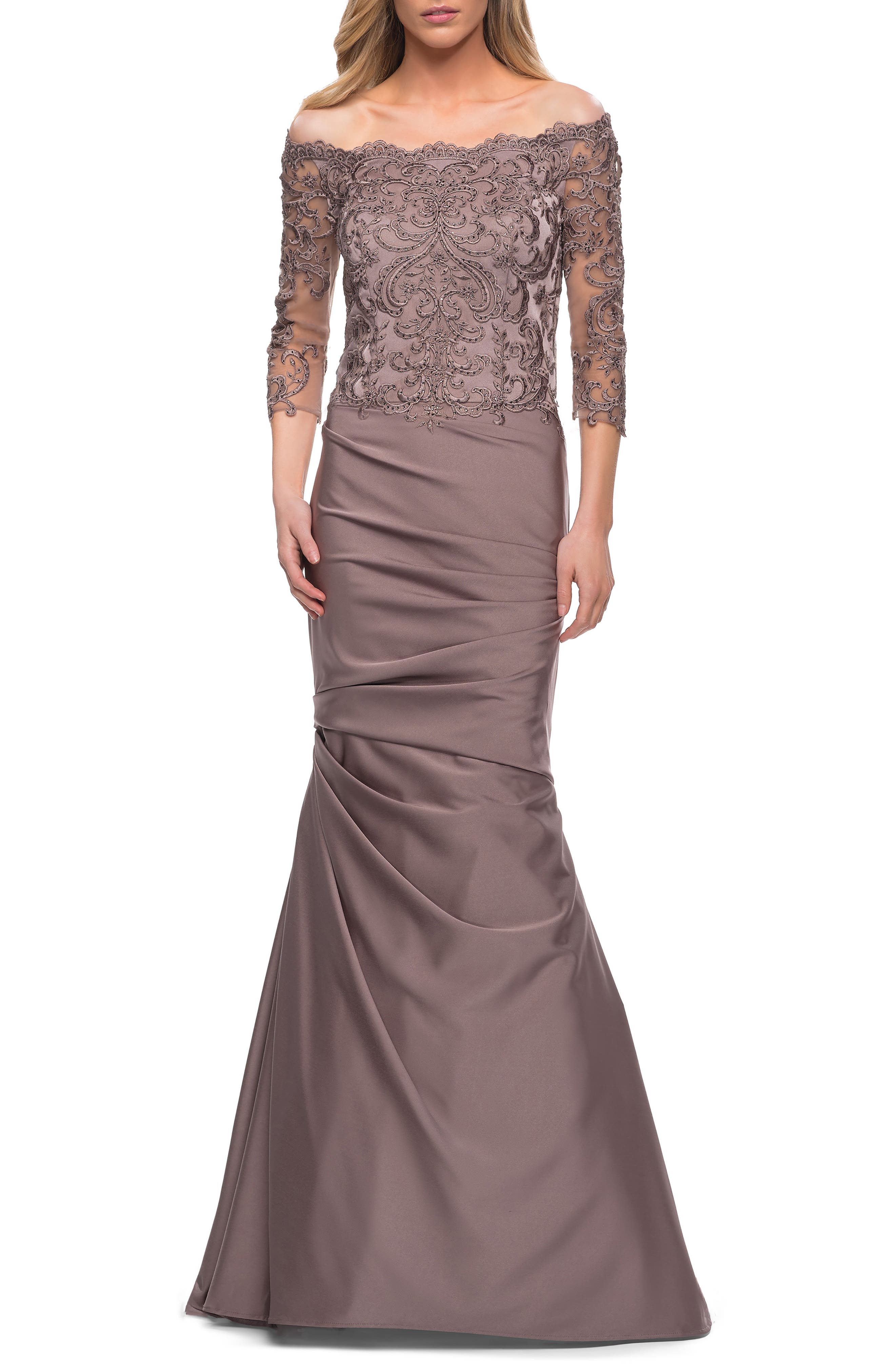 Brown Mother of the Bride Dresses 