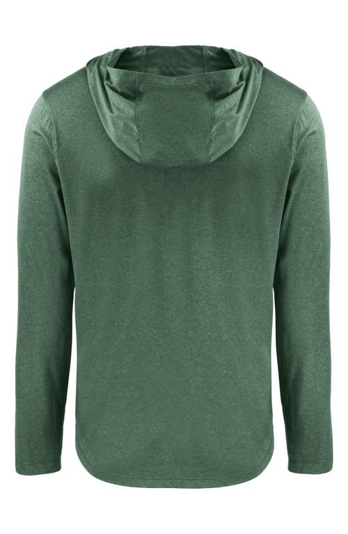 Cutter & Buck Coastline Epic Comfort Hoodie In Hunter