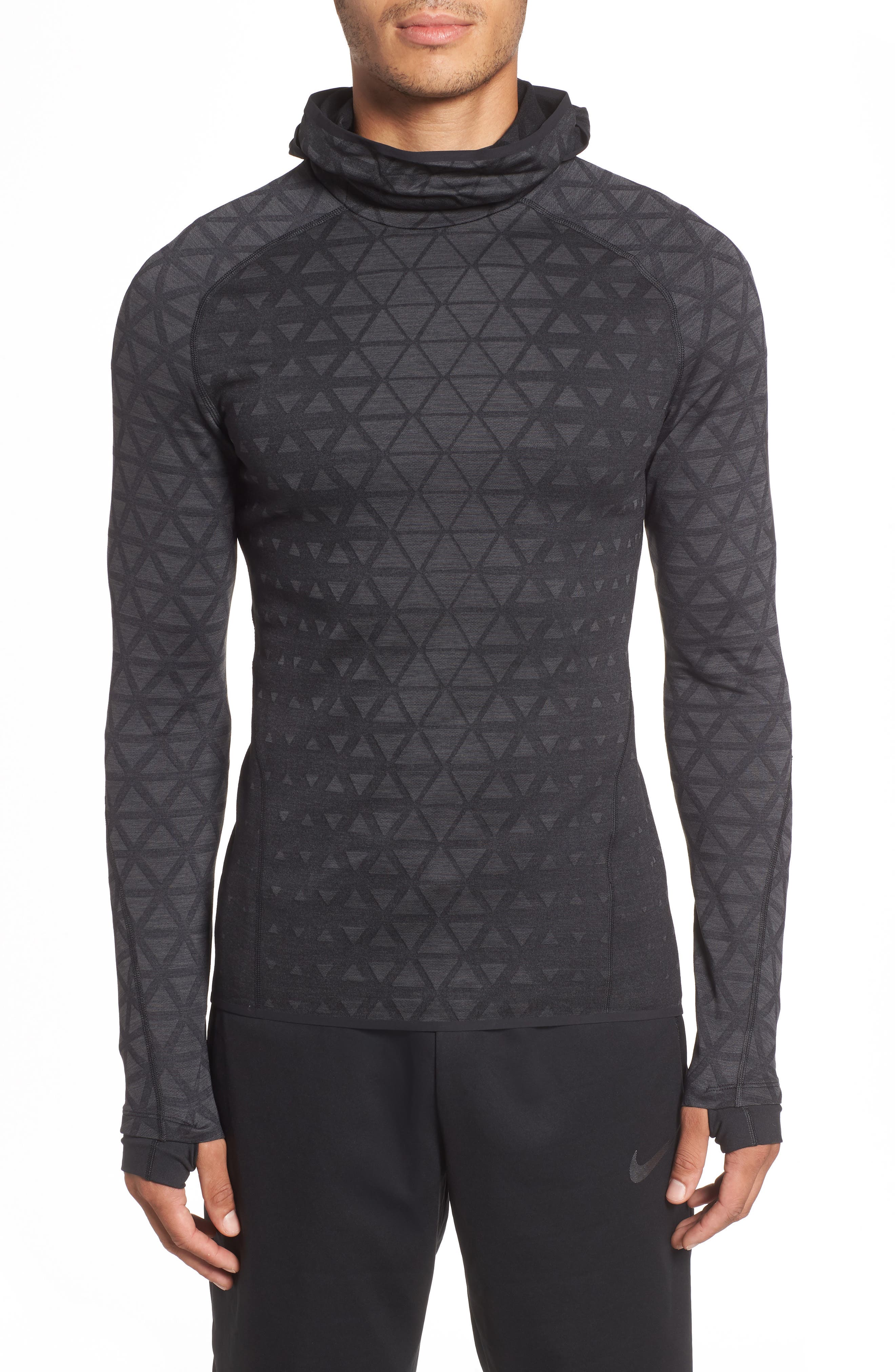 nike therma sphere long sleeve training top