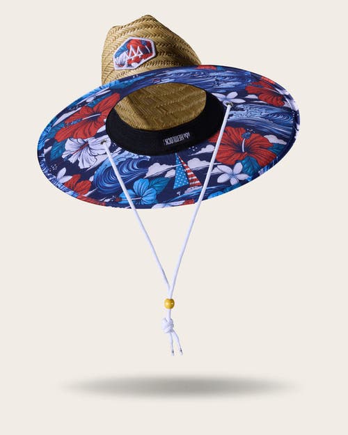 Shop Hemlock Midway Straw Lifeguard Hat In Usa Floral