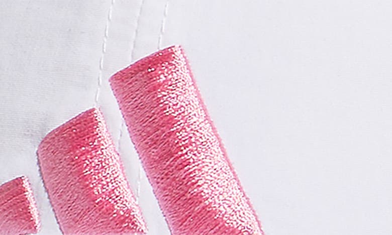 Shop Adidas Originals Influencer 3 Cap In White/ Bliss Pink