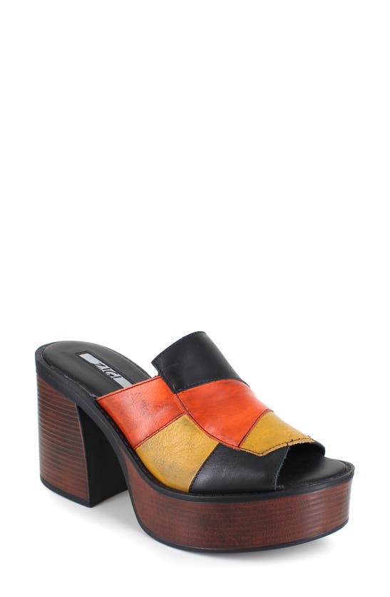 Zigi Carla Platform Sandal In Cognac