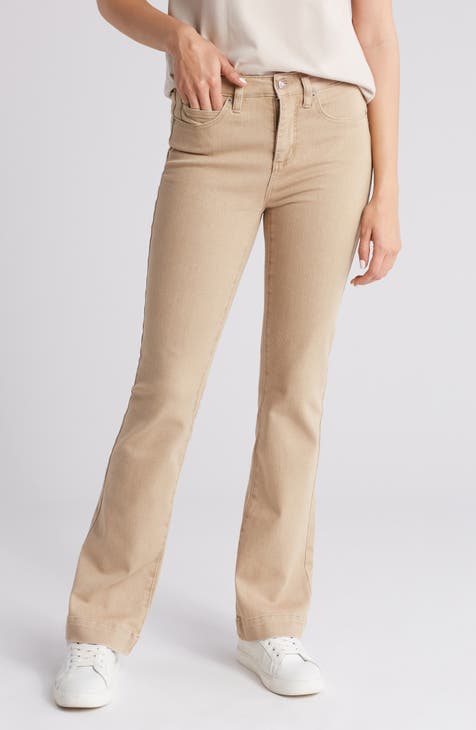 High Rise Boot Leg Pants