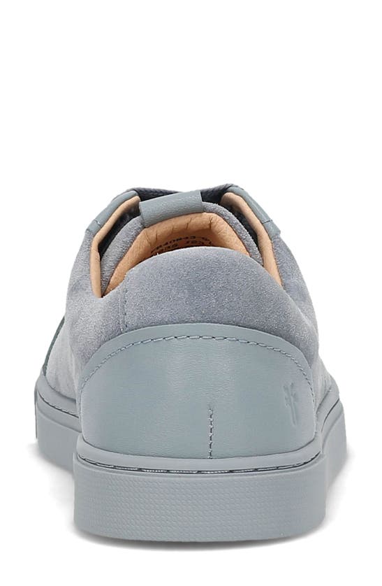 Frye Ivy Low Top Sneaker In Steel Blue