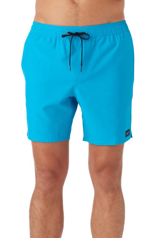 O'Neill Lennox Hermosa Volley Swim Trunks in Electric Blue at Nordstrom, Size Large