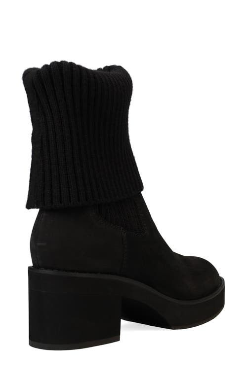 Shop Eileen Fisher Jala Knit Bootie In Black