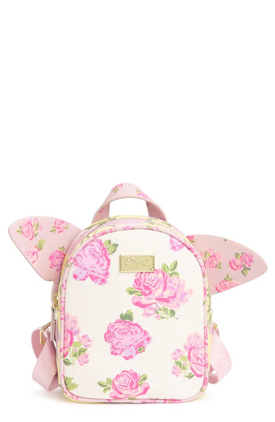 Luv Betsey By Betsey Johnson Kitsch Wing Mini Backpack In Tri Floral
