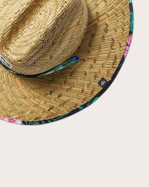 Hemlock Turks Little Kids Straw Lifeguard Hat In Parrots