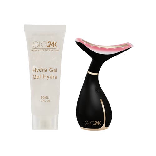 Glo24k Unleash The Power Of Gold Skin Rejuvenation Beauty Device For Face And Neck +conductive Hydra In Na