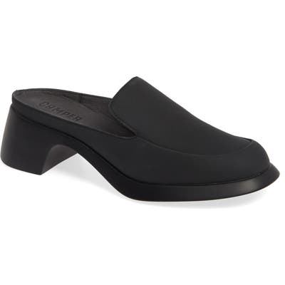 Camper Trisha Loafer Mule, Black