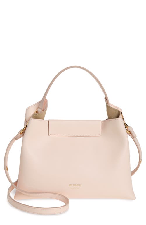 Shop Ree Projects Mini Elieze Leather Shoulder Bag In Blossom