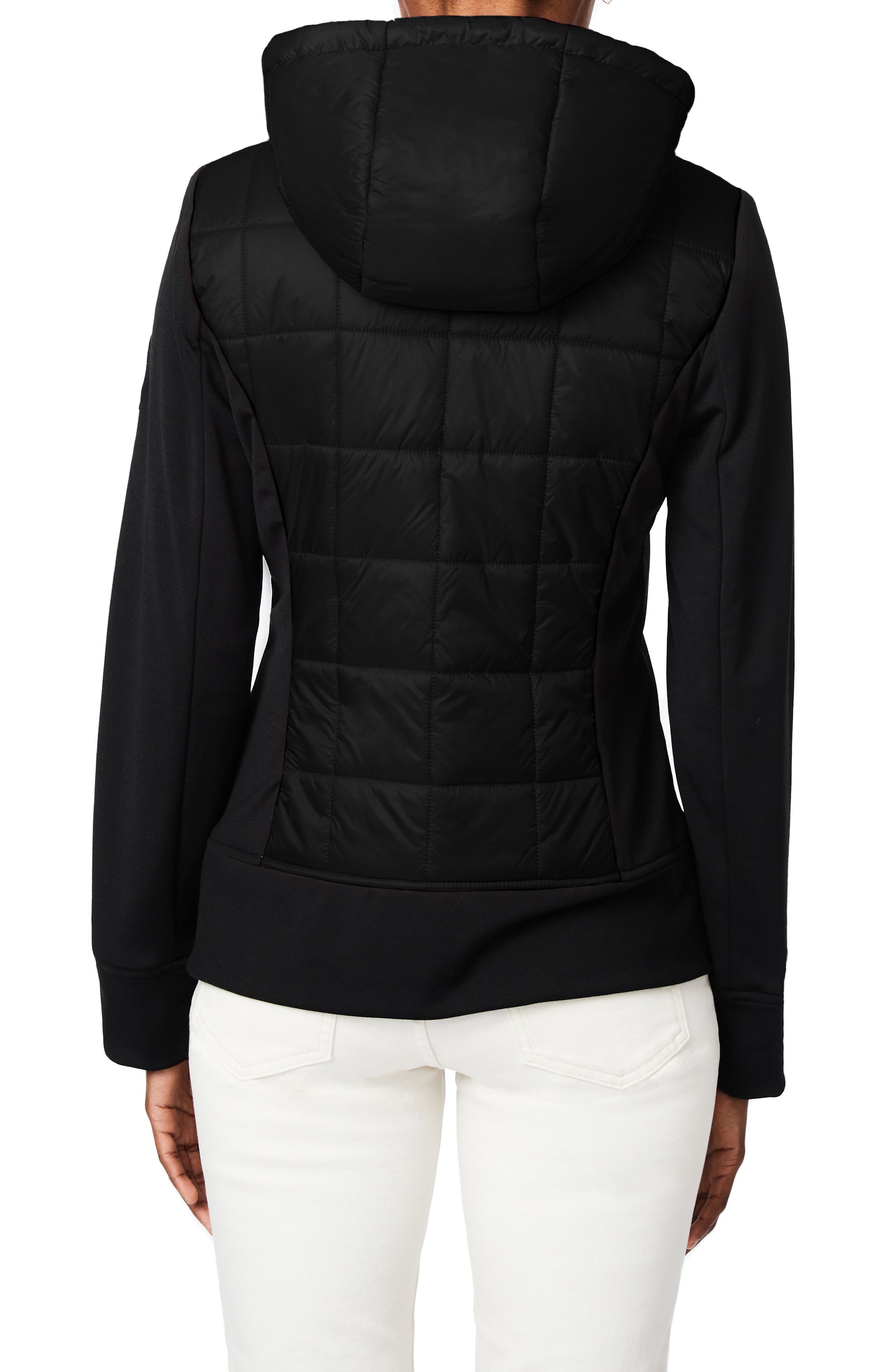 stretch quilted walker coat bernardo