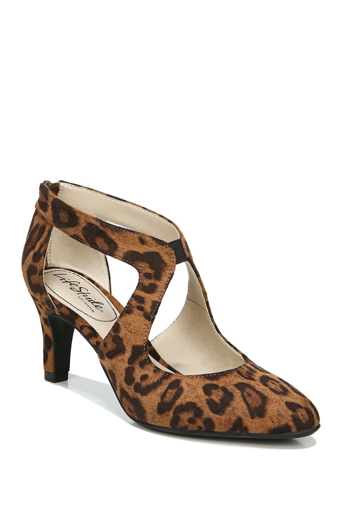 leopard print heels wide width