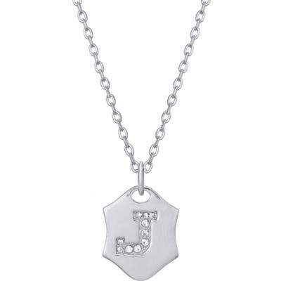 Stella + Ruby Nom De Plume Initial Pendant Necklace