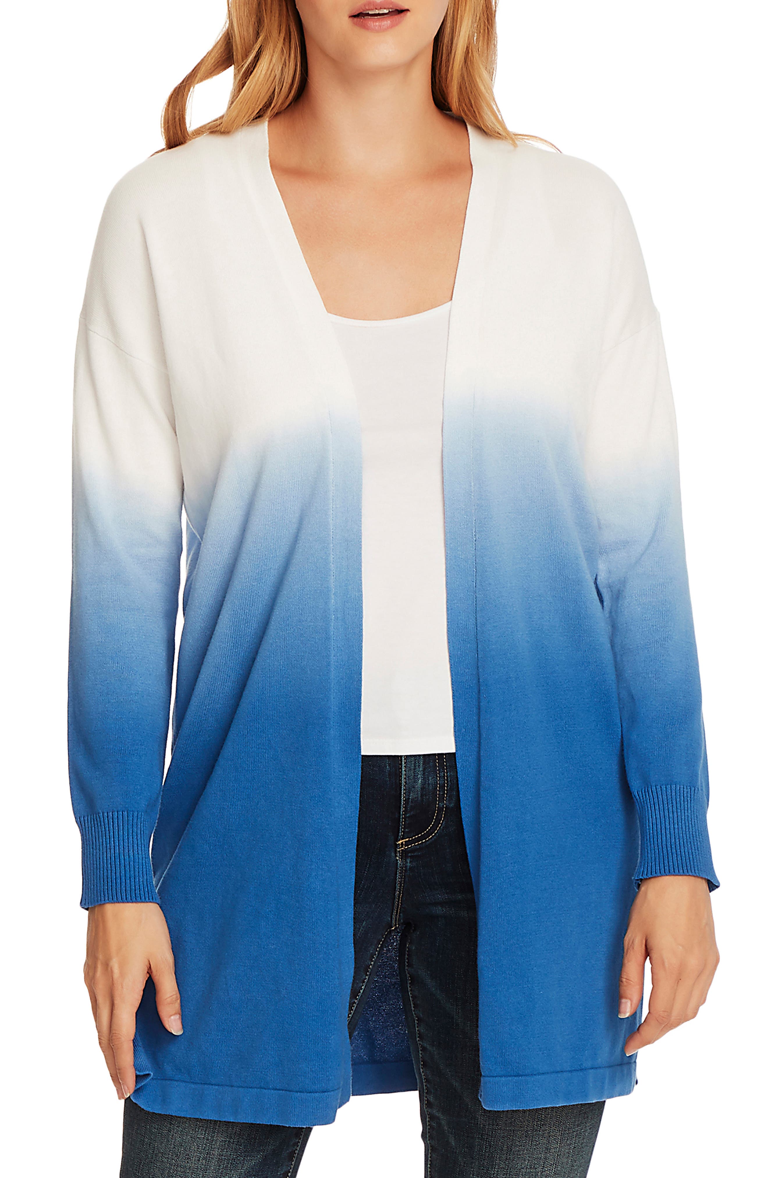vince camuto open front cardigan