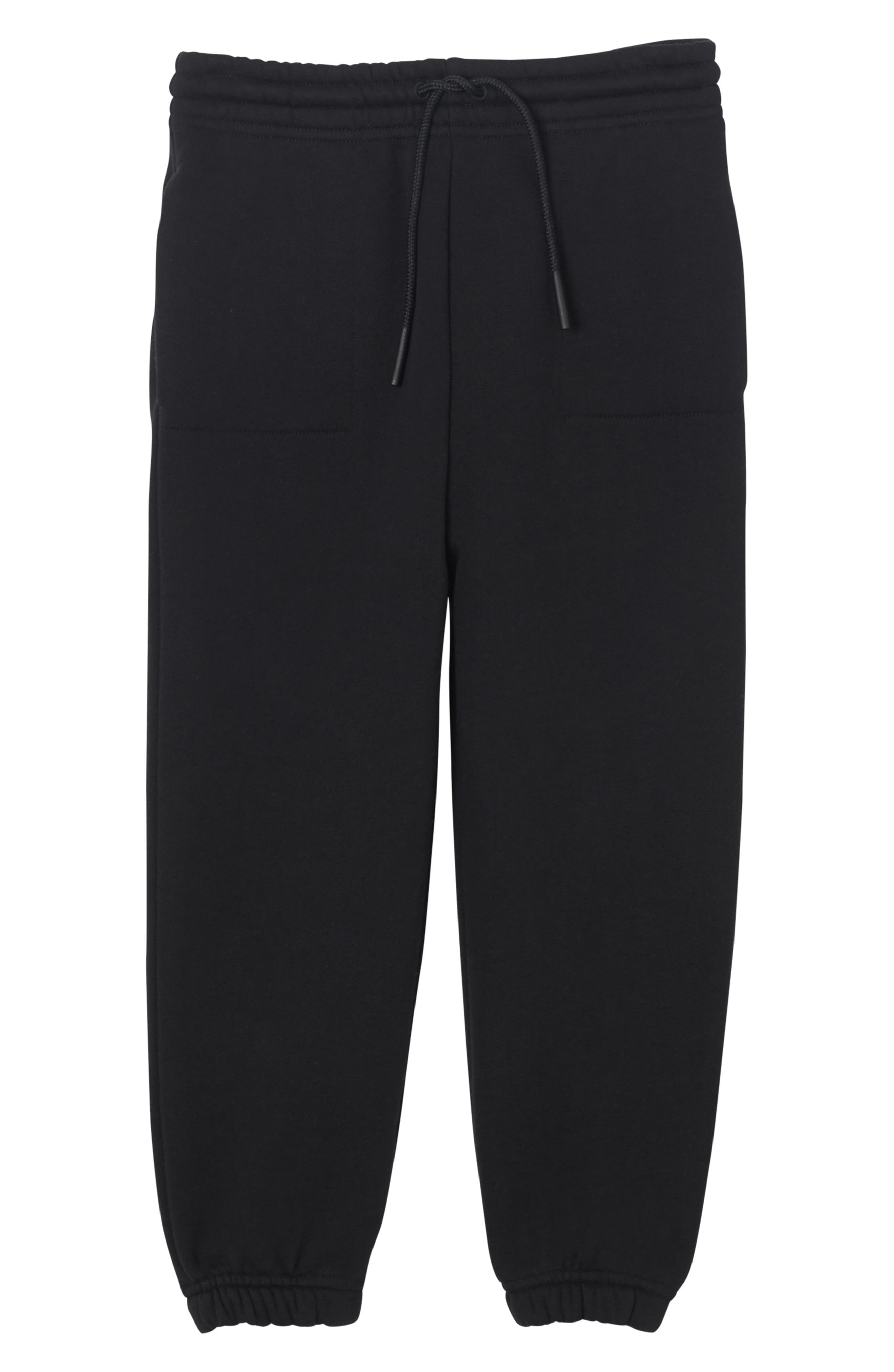 boys black sweatpants