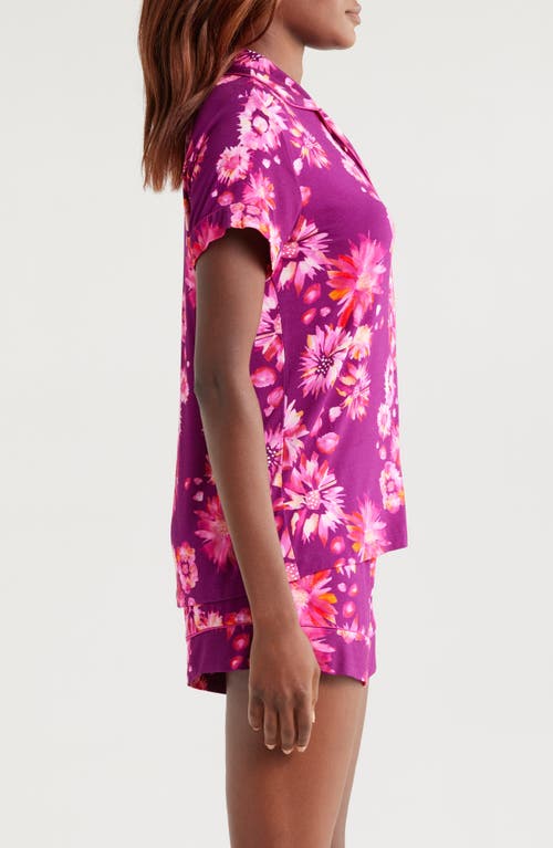 Alivia Jenna Shorts Pajamas In Grace's Garden Berry