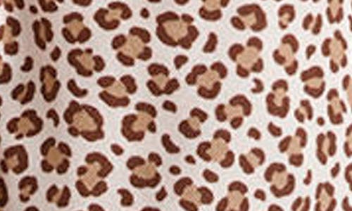 MINI BODEN MINI BODEN KIDS' ANIMAL PRINT LONG SLEEVE SMOCKED DRESS