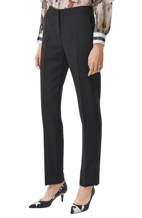 Women's Wool Blend Straight-Leg Pants | Nordstrom