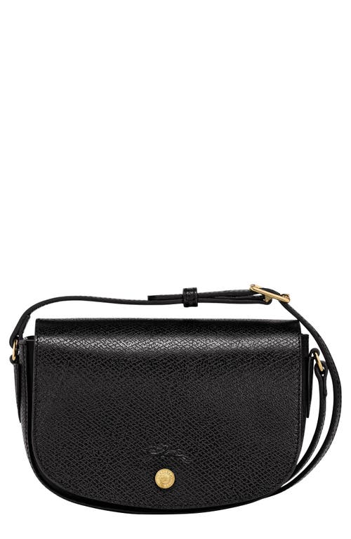 Longchamp Small Épure Leather Crossbody Bag in Black at Nordstrom