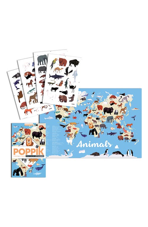Scrunch Animals Discovery Poster in Multi at Nordstrom