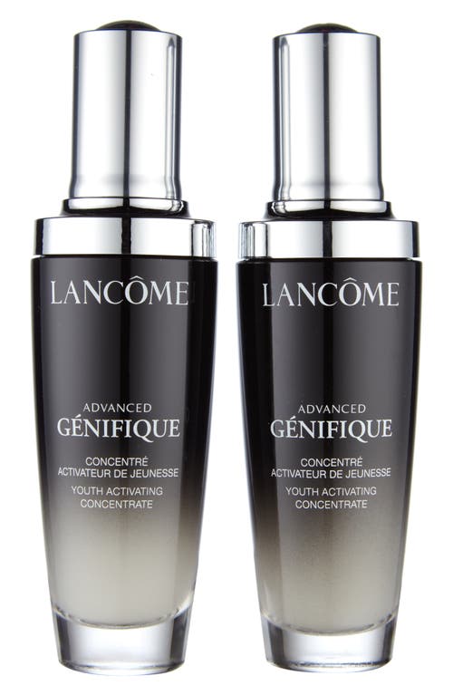 Lancôme Advanced Génifique Youth Activating Concentrate Anti-Aging Face Serum Duo Set (Limited Edition) USD $264 Value