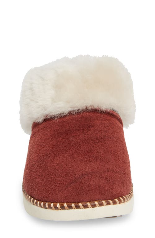 Olukai Genuine Shearling Slipper In Canoe/tan