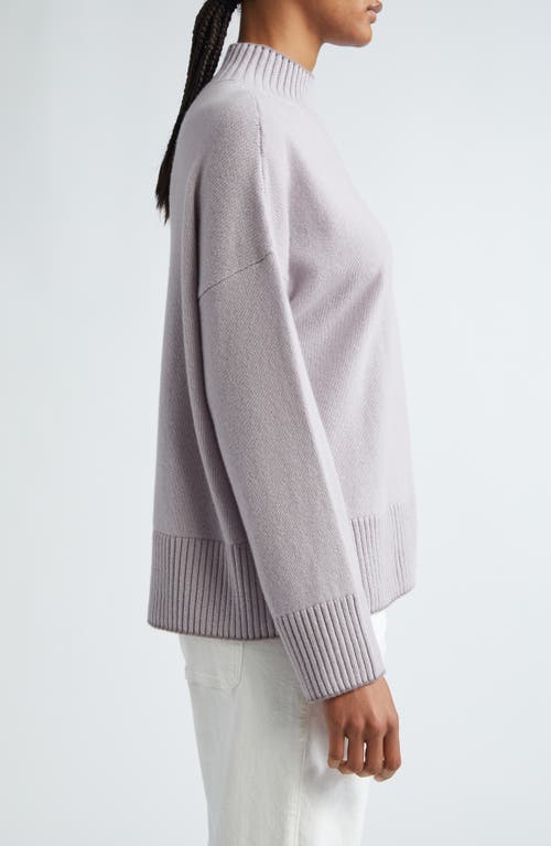 Shop Eleventy Cashmere Turtleneck Sweater In Wisteria-viola