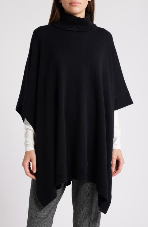 Women s Black Capes Ponchos