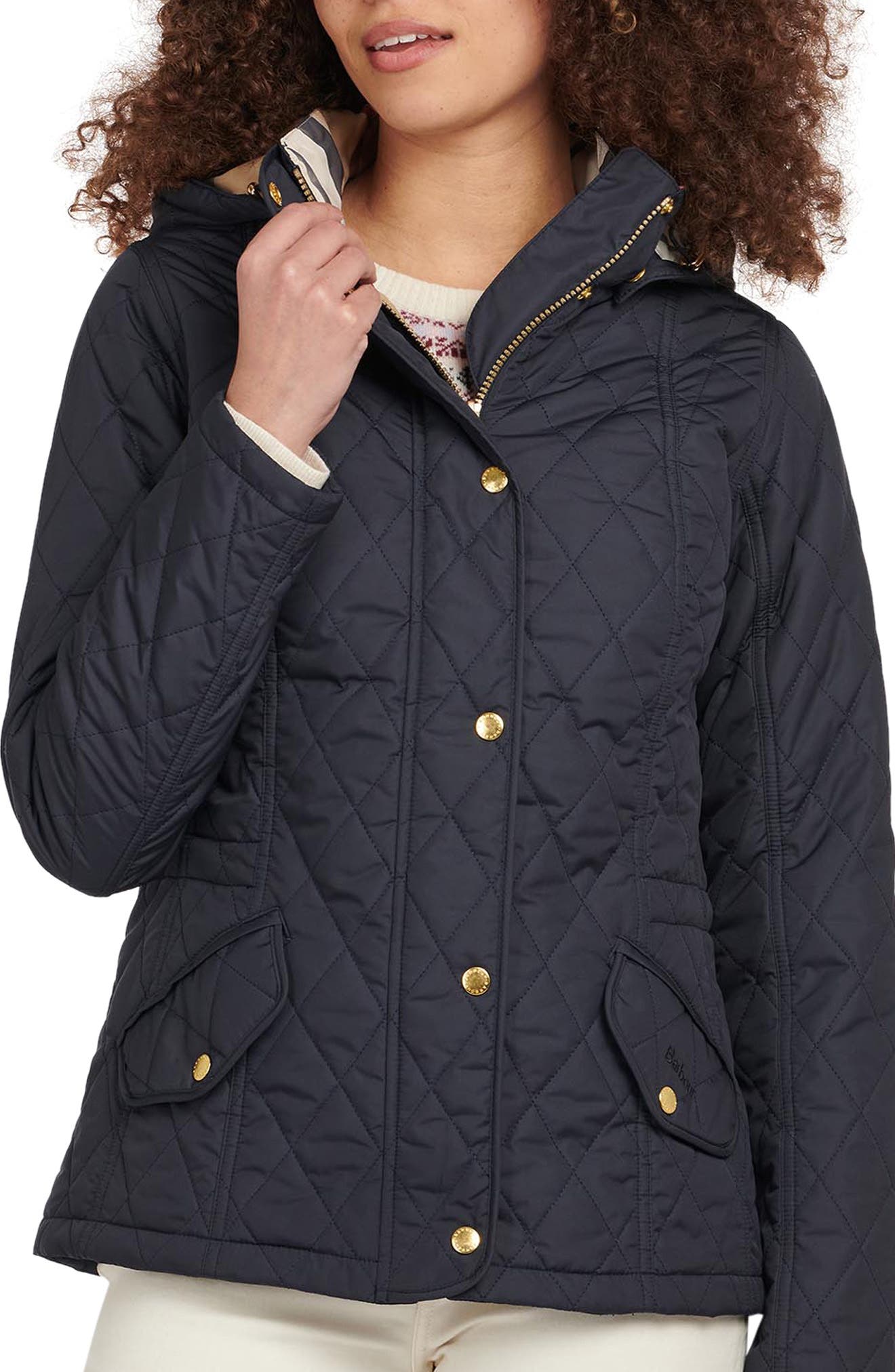 barbour island quilted jacket