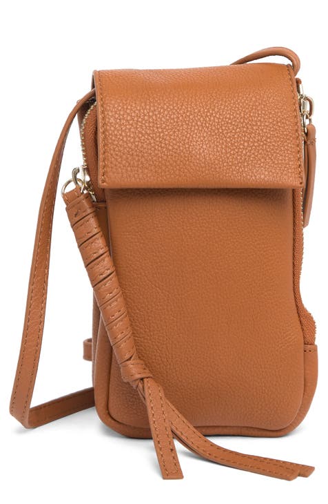 Vince camuto bray store leather crossbody bag