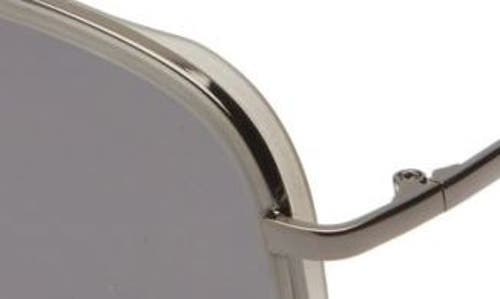 Shop Vince Camuto 54mm Navigator Sunglasses In Grey/gunmetal