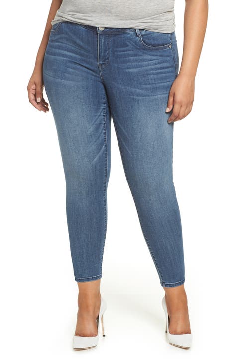 Women's Blue Plus-Size Jeans | Nordstrom