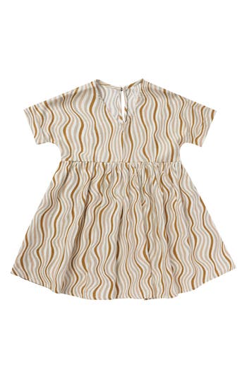 Rylee + Cru Maxwell Retro Waves Dress In Retro-waves