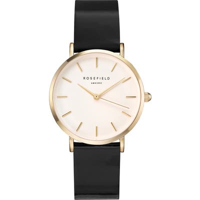 Rosefield Gloss Strap Watch,