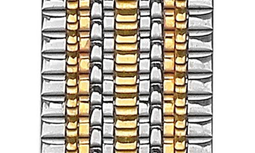 The Posh Tech Eliza Stainless Steel Apple Watch® Watchband In Silver/gold