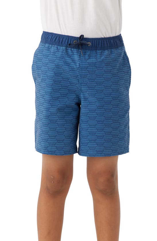 Shop O'neill Stockton Water Resistant Hybrid Shorts In Copen Blue