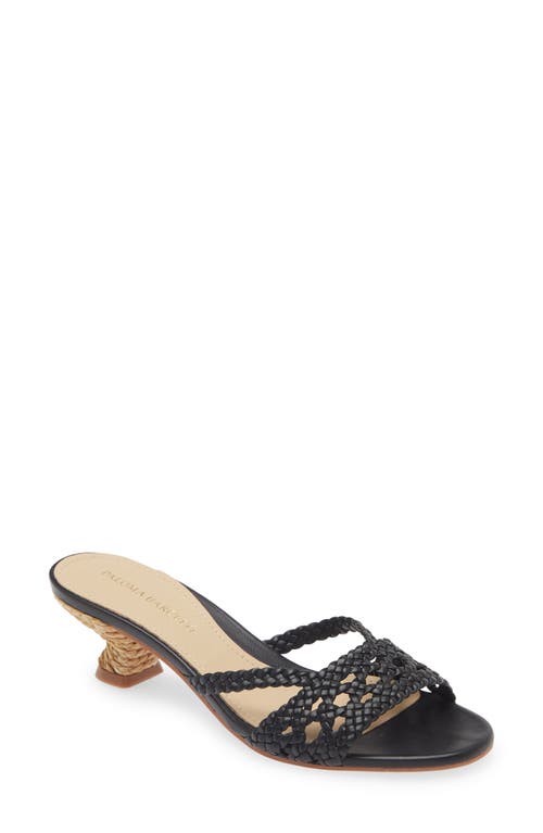 Shop Paloma Barceló Paloma Barcelo Asir Slide Sandal In Black