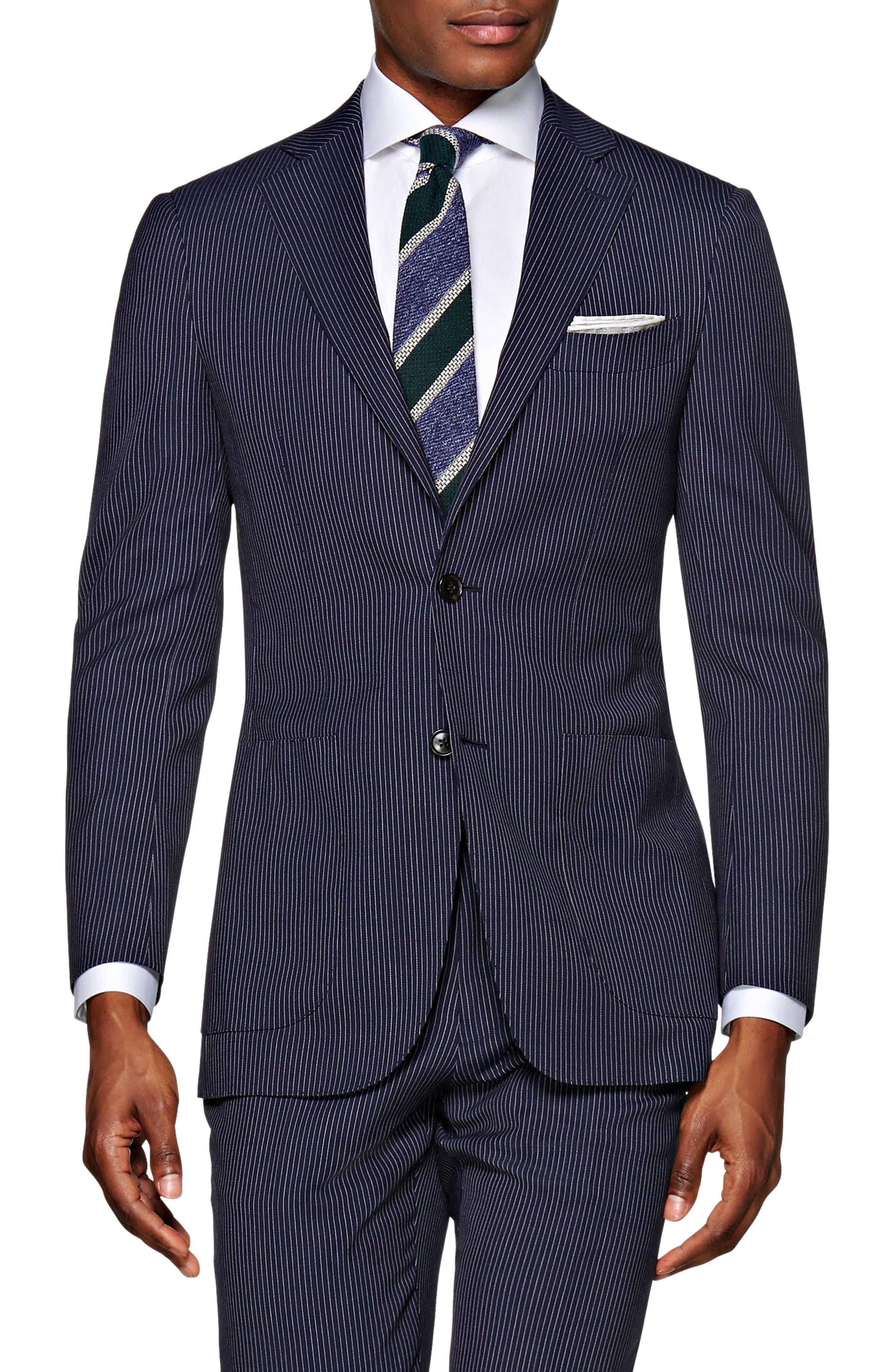 Suitsupply Havana Slim Fit Stripe Wool Sport Coat Nordstrom