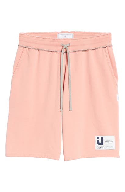 Reigning Champ Sweat Shorts In Coral