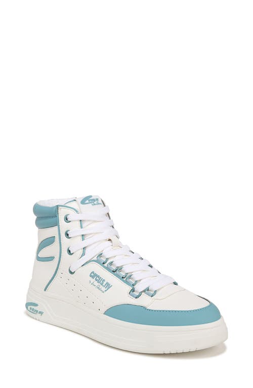 Circus Ny By Sam Edelman Irving High Top Platform Sneaker In White
