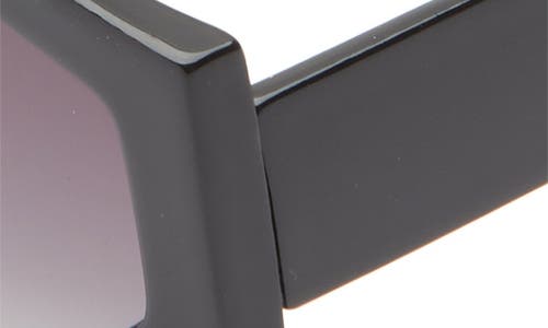 Shop Bp. Gradient Rectangular Sunglasses In Black